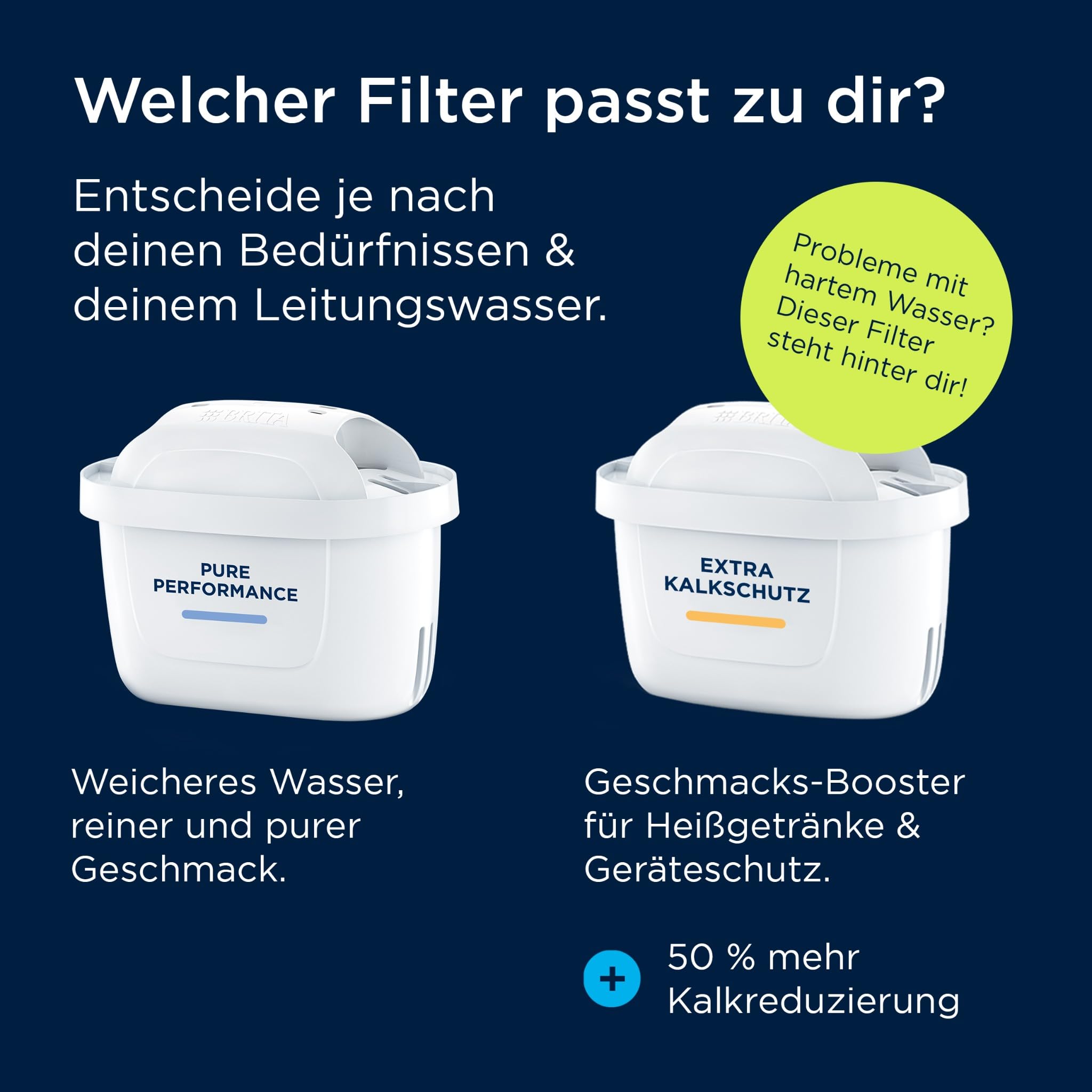BRITA Marella Tischwasserfilter Weiß Pure Performance Chlor