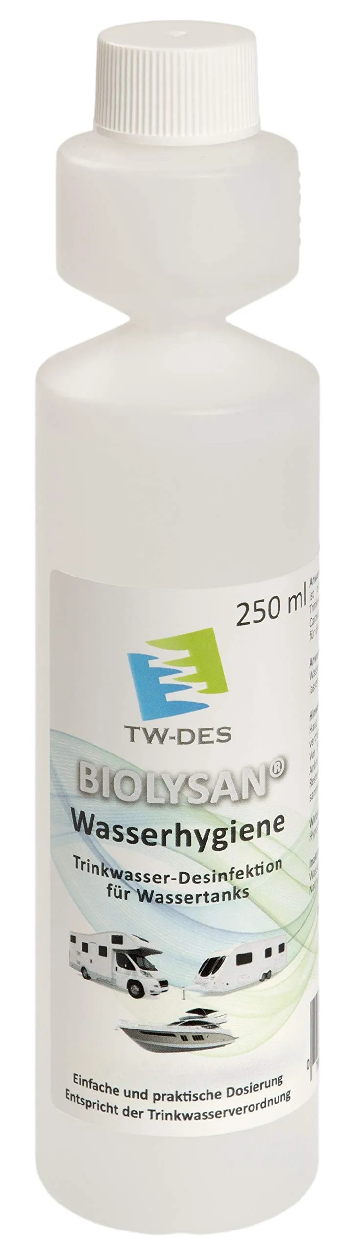 TW-DES Wasserhygiene BIOLYSAN 250 ml 1000 L Wohnmobil