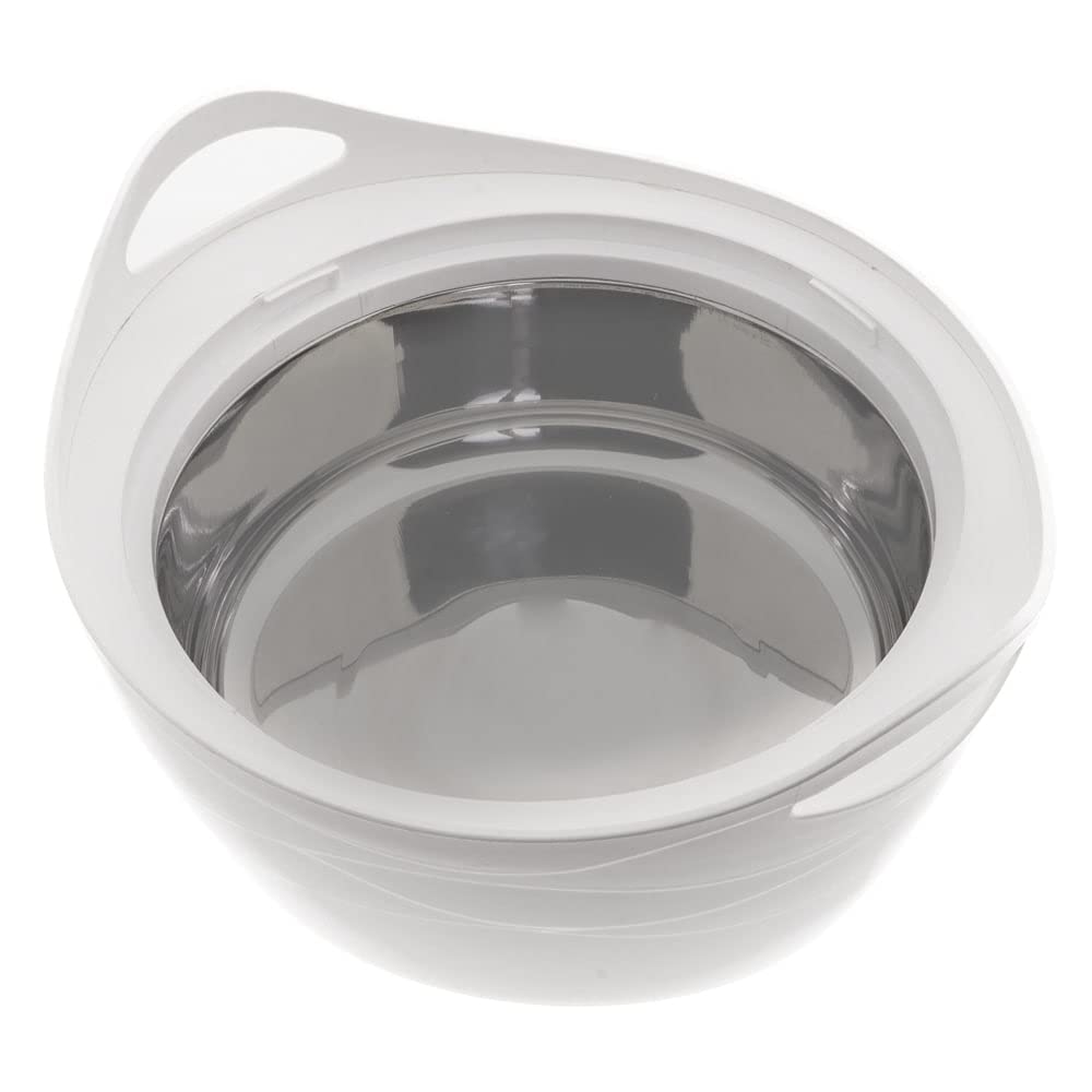 BEM Thermoschüssel 3er Set 5L Edelstahl Warmhalte-Schüssel