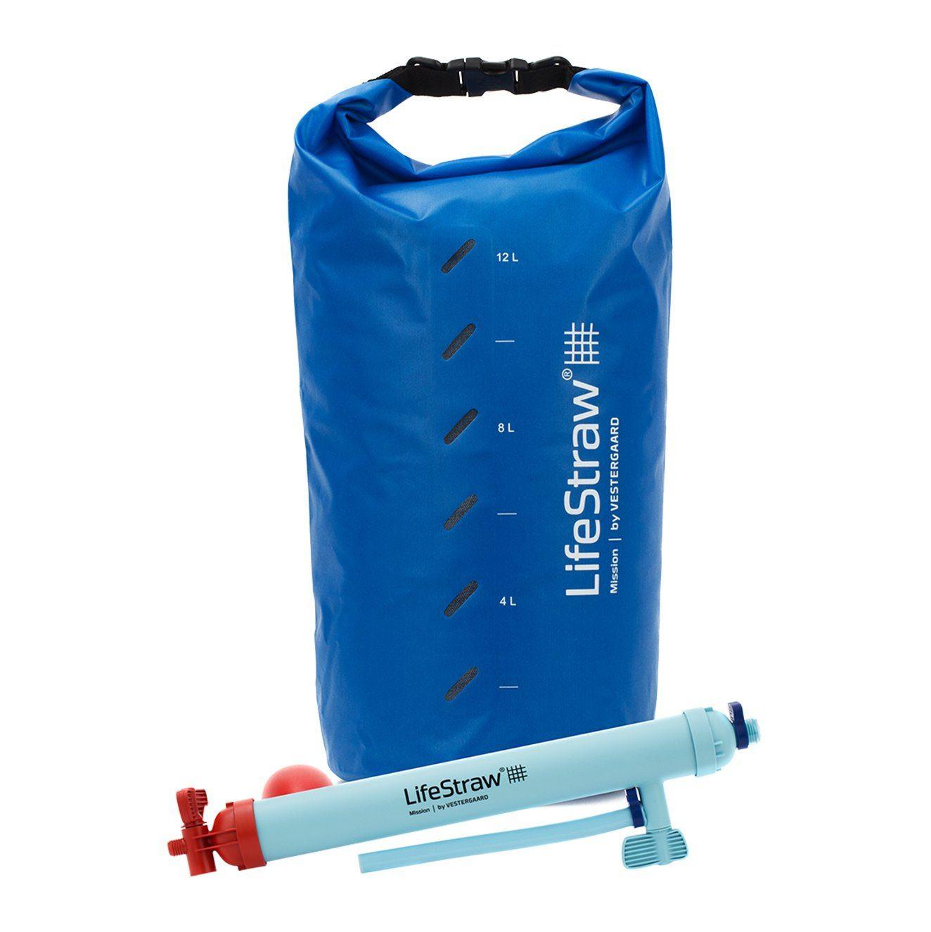 LifeStraw Mission Schwerkraftfilter Viren Bakterien Großgruppe
