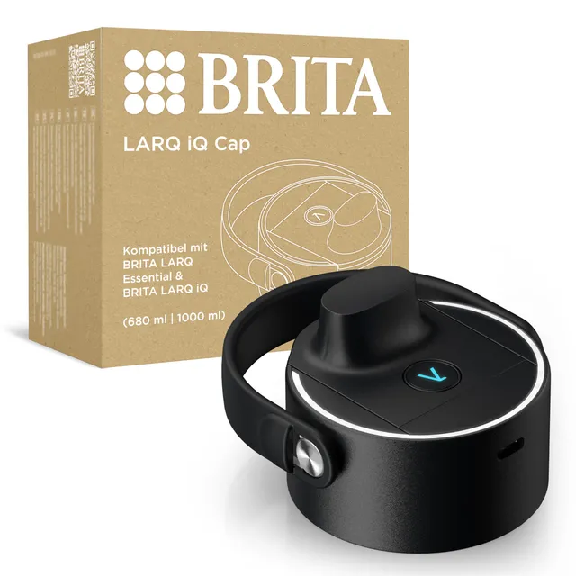 Brita LARQ iQ Cap Deckel Schwarz UV-C Selbstreinigung App