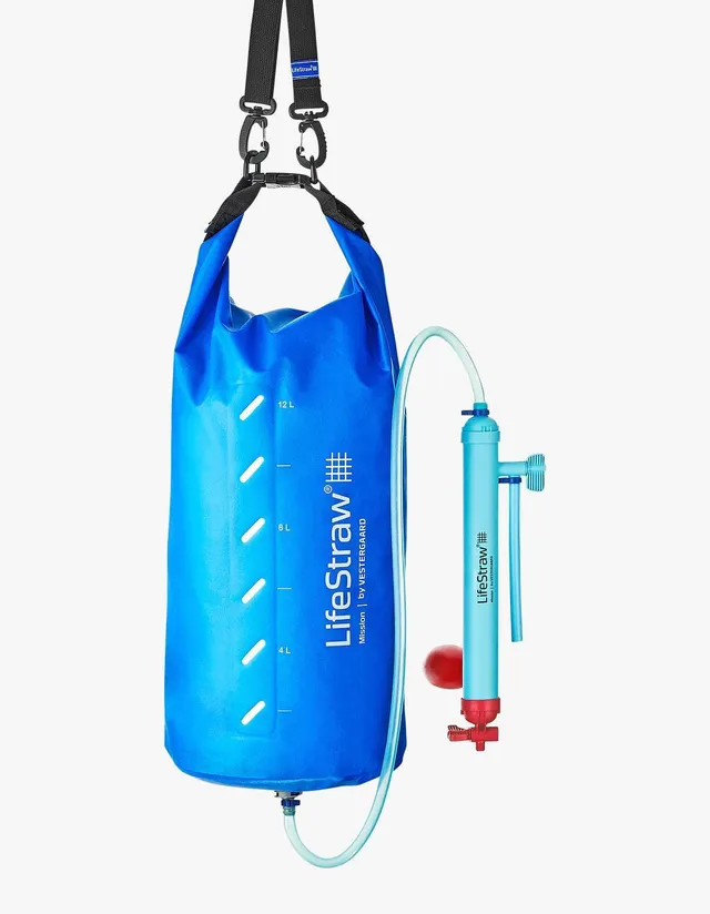 LifeStraw Mission Schwerkraftfilter Viren Bakterien Großgruppe