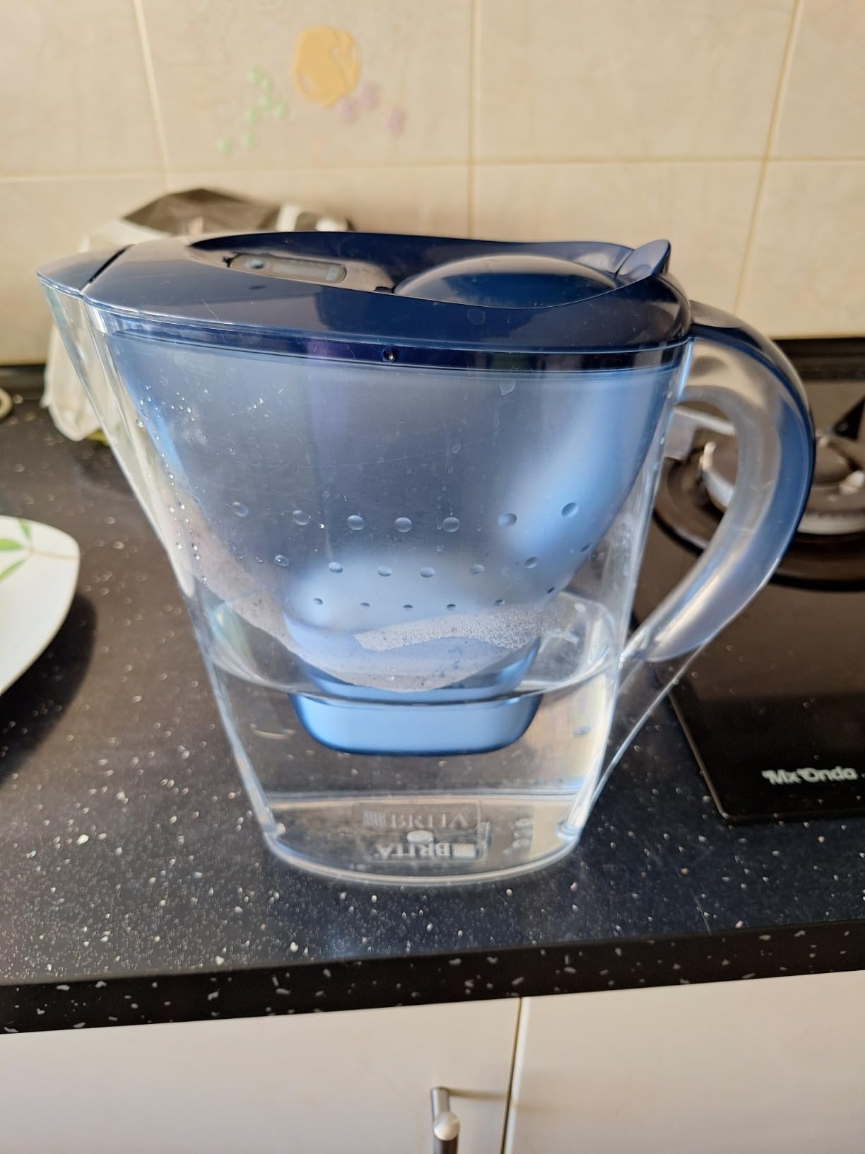 BRITA Marella Filterkanne blau + 3x MAXTRA PRO Pure Performance