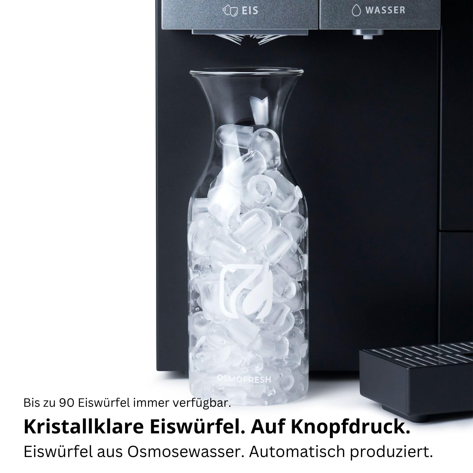 OsmoFresh Fusion Ice Osmoseanlage mit Eiswürfelmaschine 7-fach