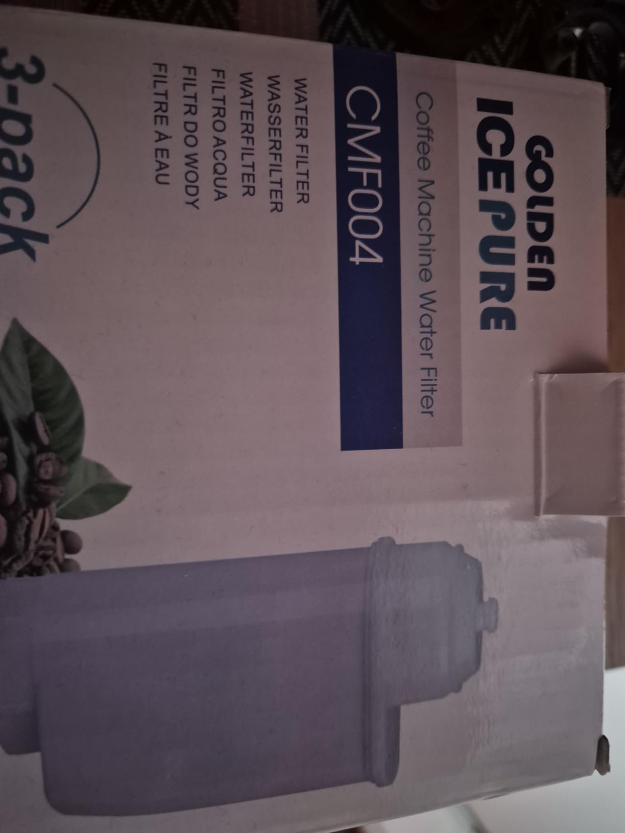 GOLDEN ICEPURE Kaffee Wasserfilter Siemens EQ 3er Pack Kalkschutz