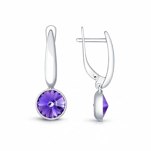 Sokolov Ohrhänger 925 Silber Ohrringe mit Kristallen