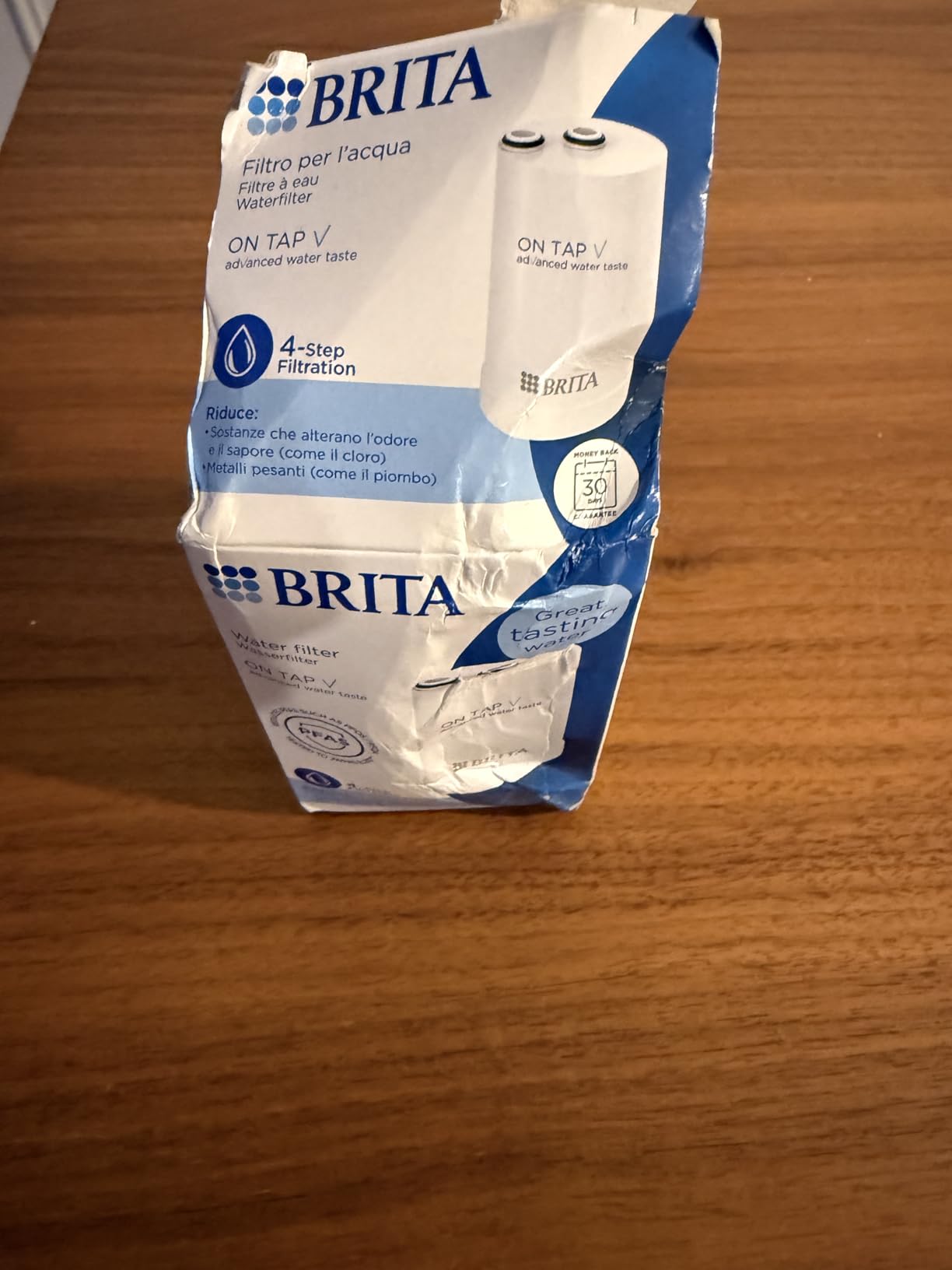 Brita ON TAP V Wasserhahn-Filter Ersatzfilter 1 Stück Chlor-Schutz