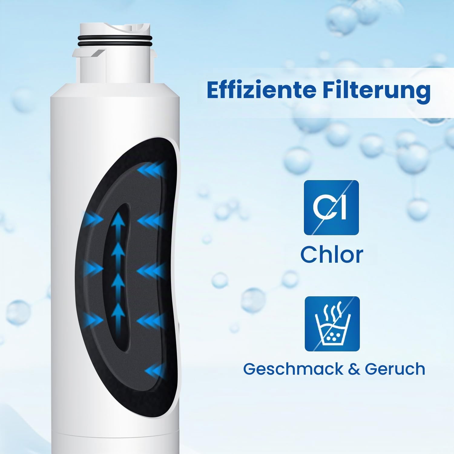 Golden IcePure DA29-00020B Kühlschrankfilter 3er Pack Chlor