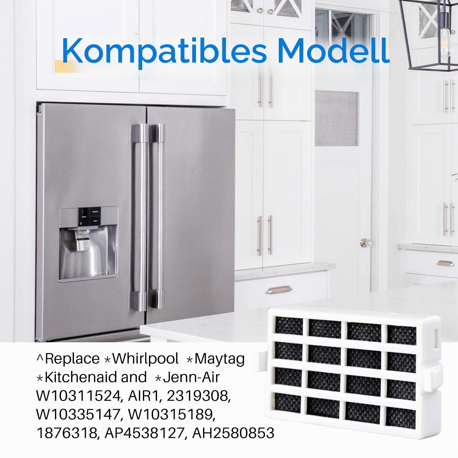 Golden IcePure W10311524 Kühlschrank-Luftfilter 6er Pack