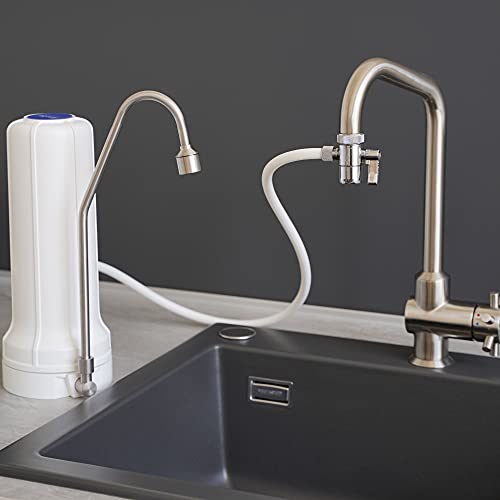 Alvito Auftisch Wasserfilter Basic Weiß ohne Kartusche