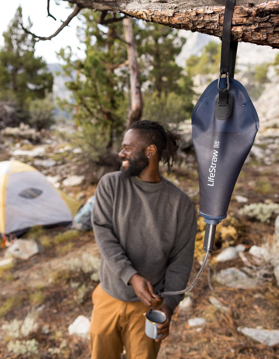 LifeStraw Peak Gravity 3L + Go Flasche Outdoor Set