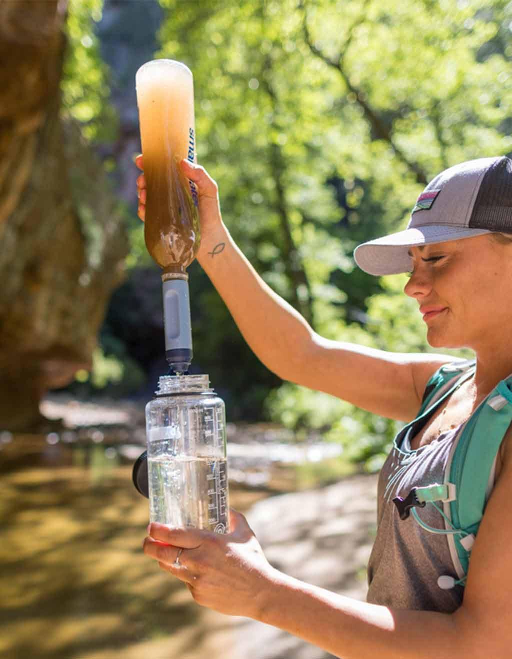 LifeStraw Peak Solo Trinkwasserfilter + Tasche 2000 L