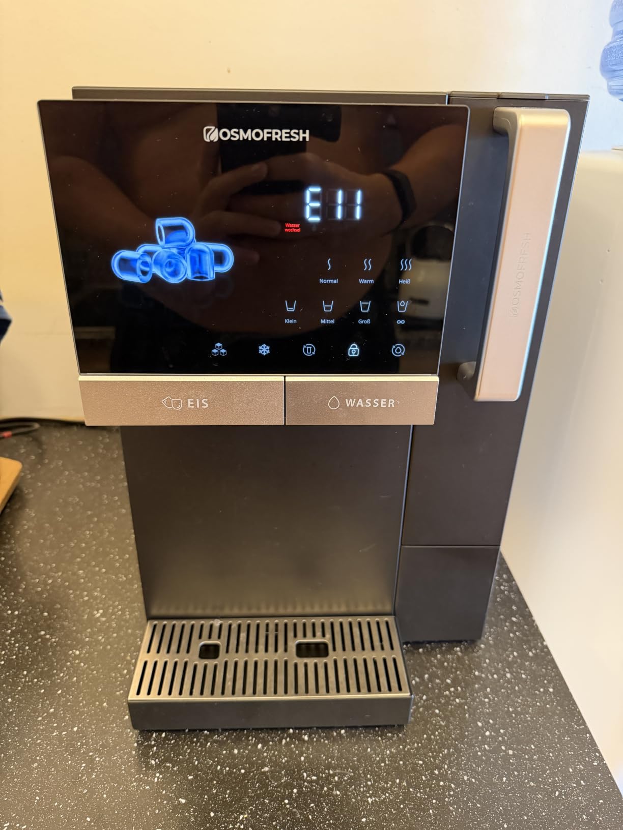 OsmoFresh Fusion Ice Osmoseanlage mit Eiswürfelmaschine 7-fach