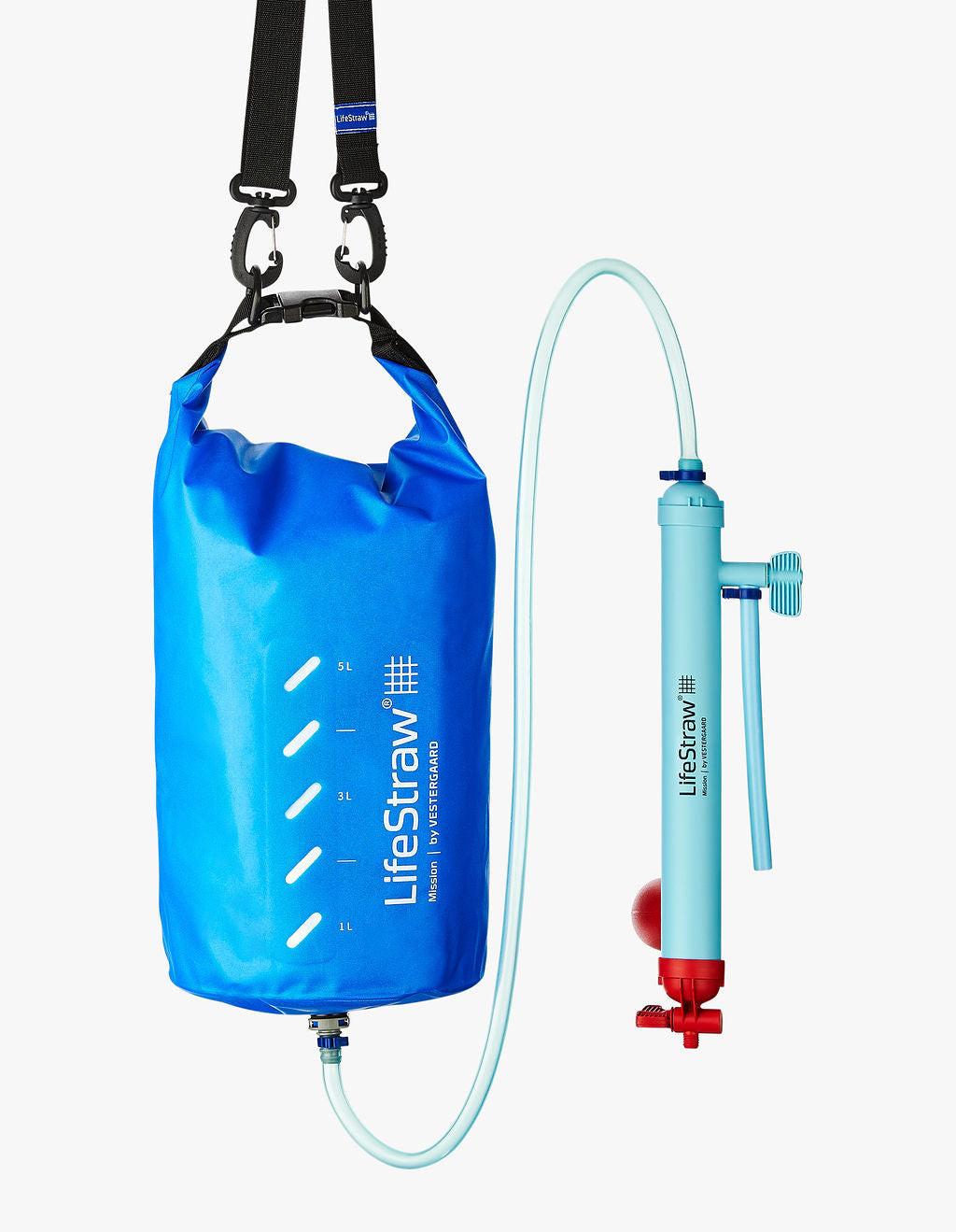 LifeStraw Mission Schwerkraftfilter Viren Bakterien Großgruppe