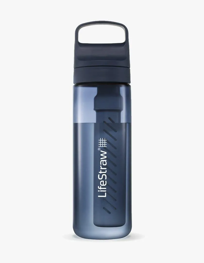 LifeStraw Go Series 22 oz Filterflasche Icelandic Blue