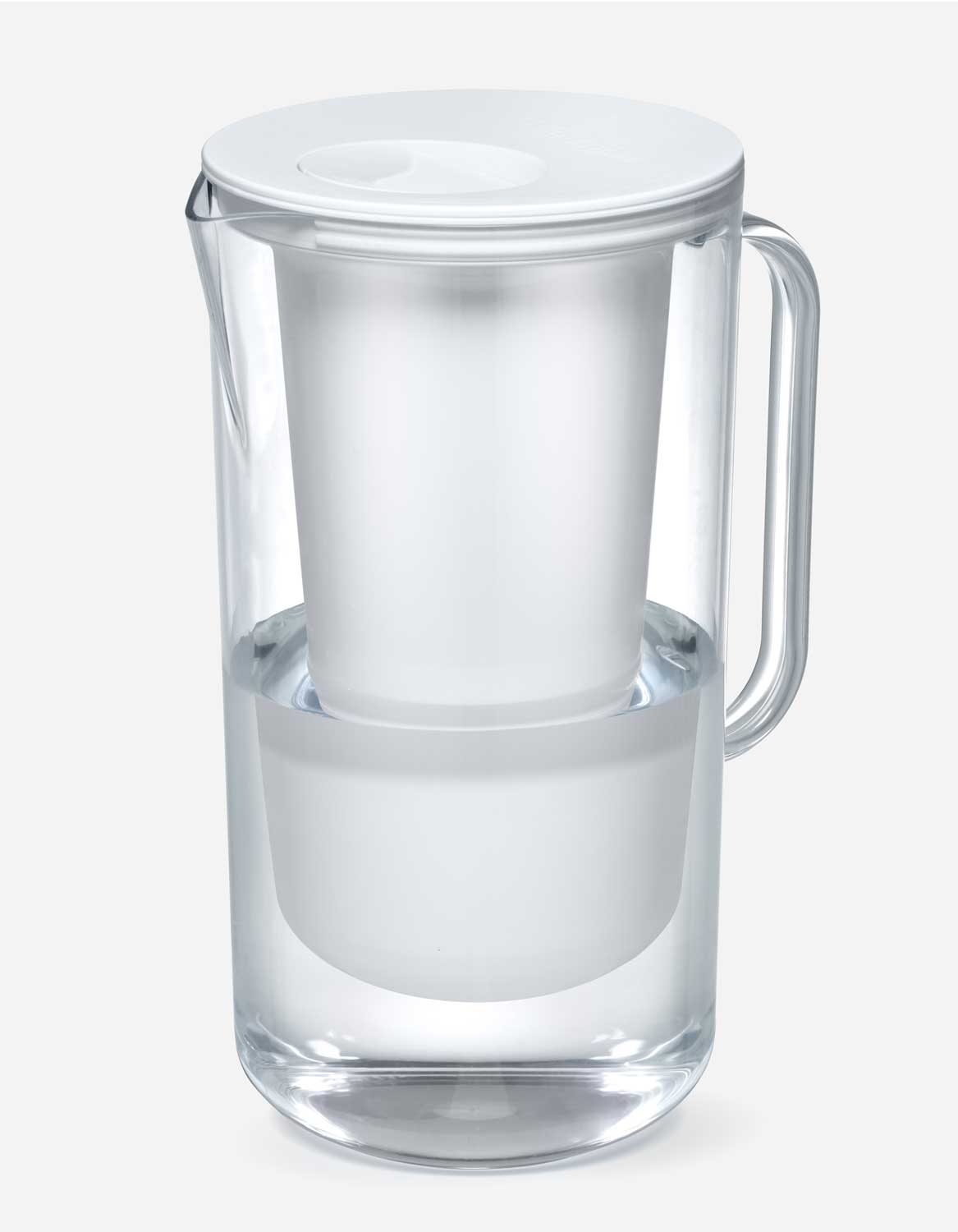 LifeStraw Home Essential Wasserfilterkanne 10-Cup Weiß PFAS
