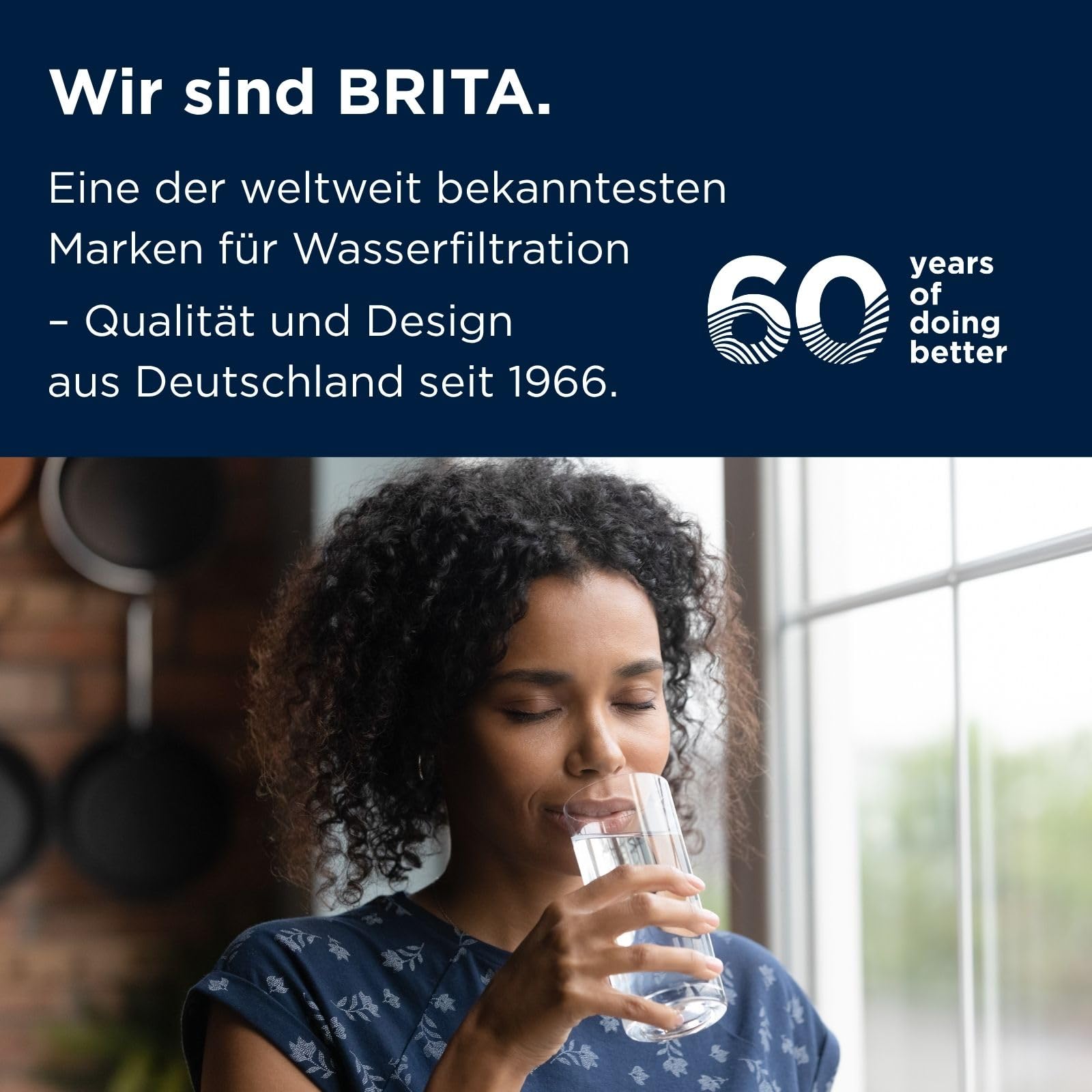 BRITA Aluna Tischwasserfilter MAXTRA 1x Pure Performance
