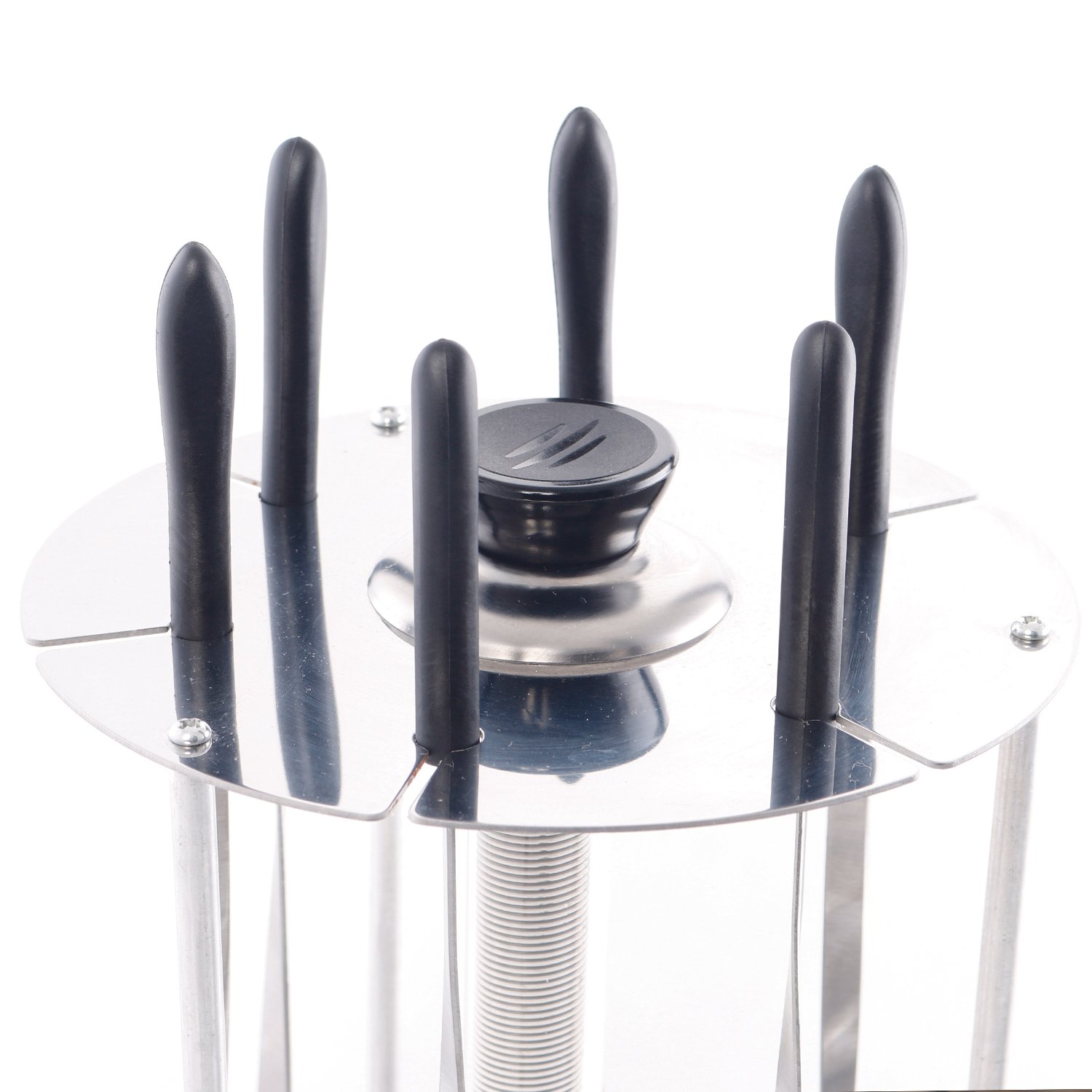 BEM Neo Tischgrill Vertikalgrill Edelstahl 1000W 12 Spieße