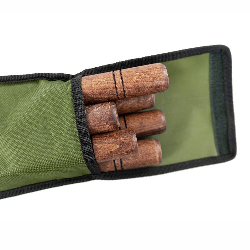 BEM Grillspieße Edelstahl 60cm Holzgriff 6 Stück Kebab