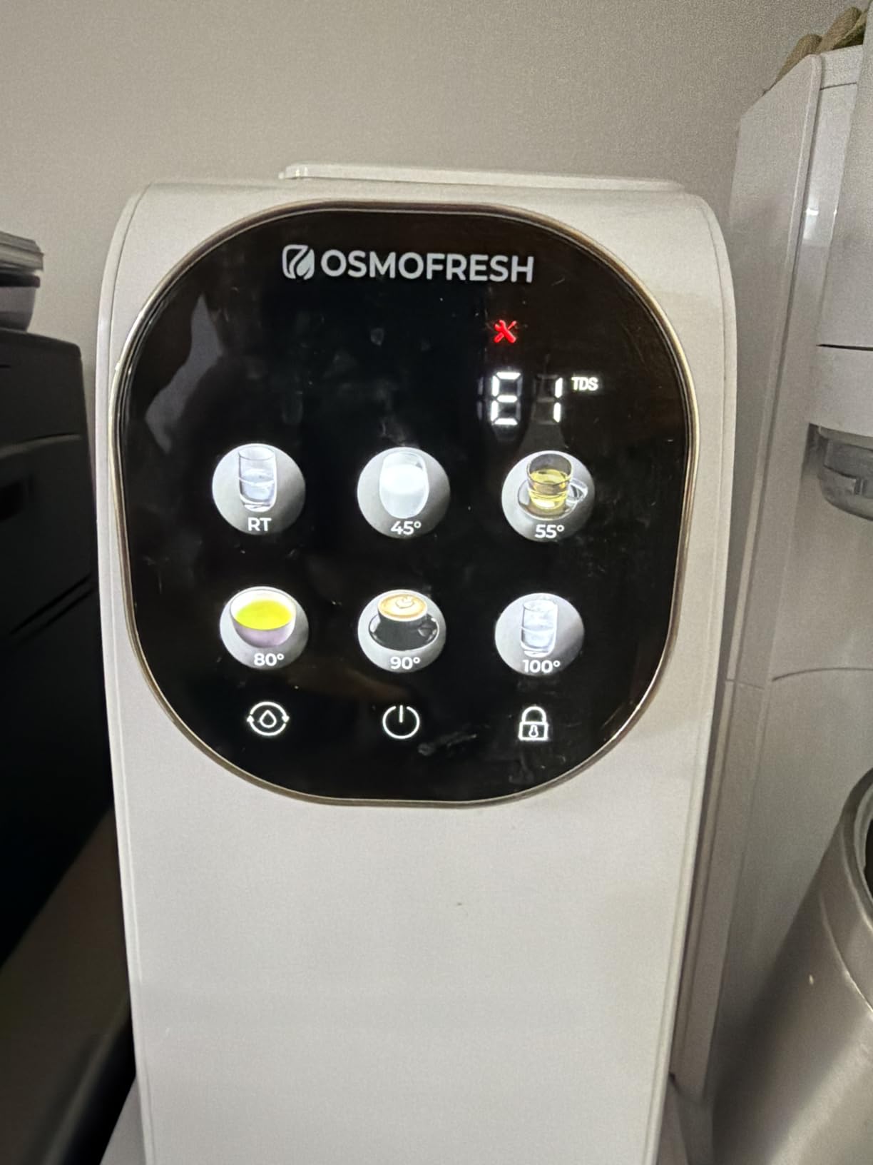 OsmoFresh Quella Pro Osmoseanlage Black UV Heißwasser Mineralien