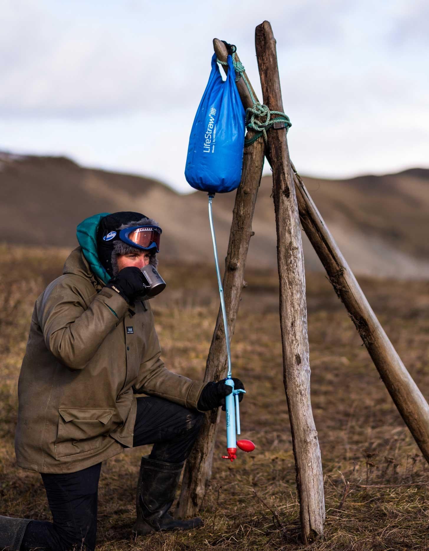 LifeStraw Mission Schwerkraftfilter Viren Bakterien Großgruppe