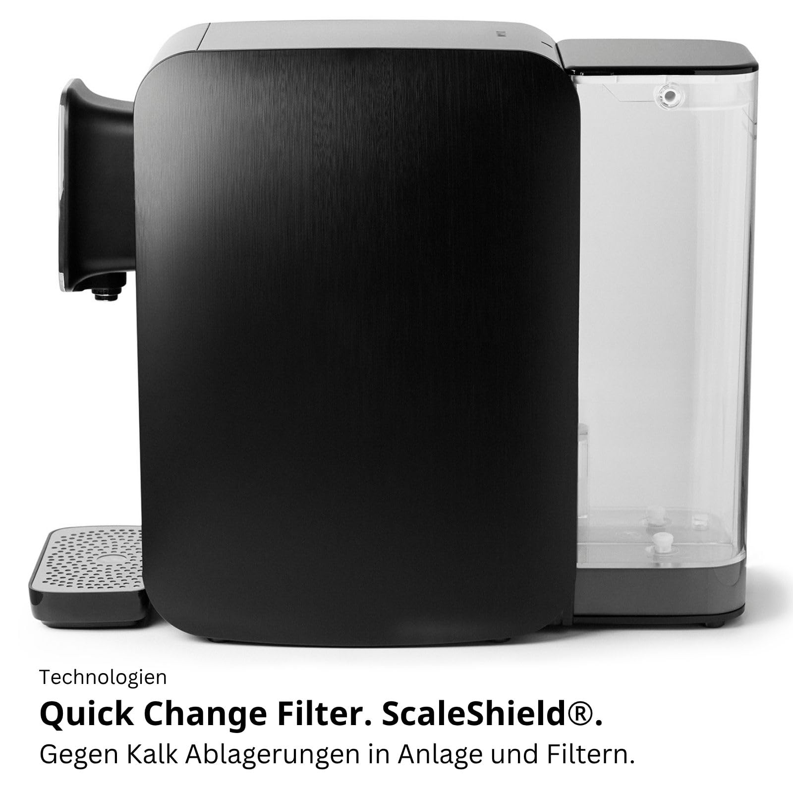 OsmoFresh Quella Life Osmoseanlage Black Heißwasser 6 Stufen