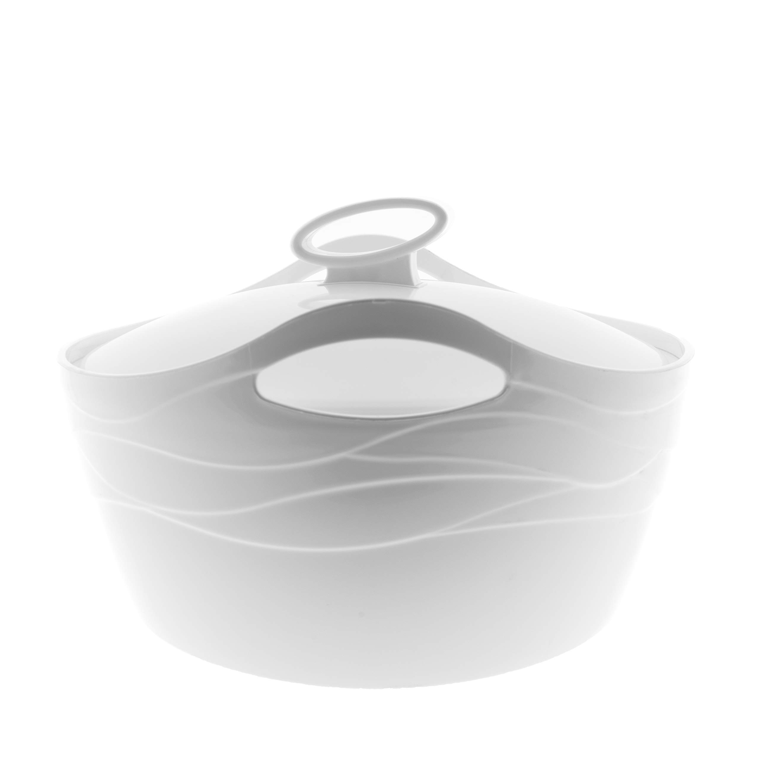 BEM Thermoschüssel Edelstahl mit Deckel 3,5L Warmhaltebox