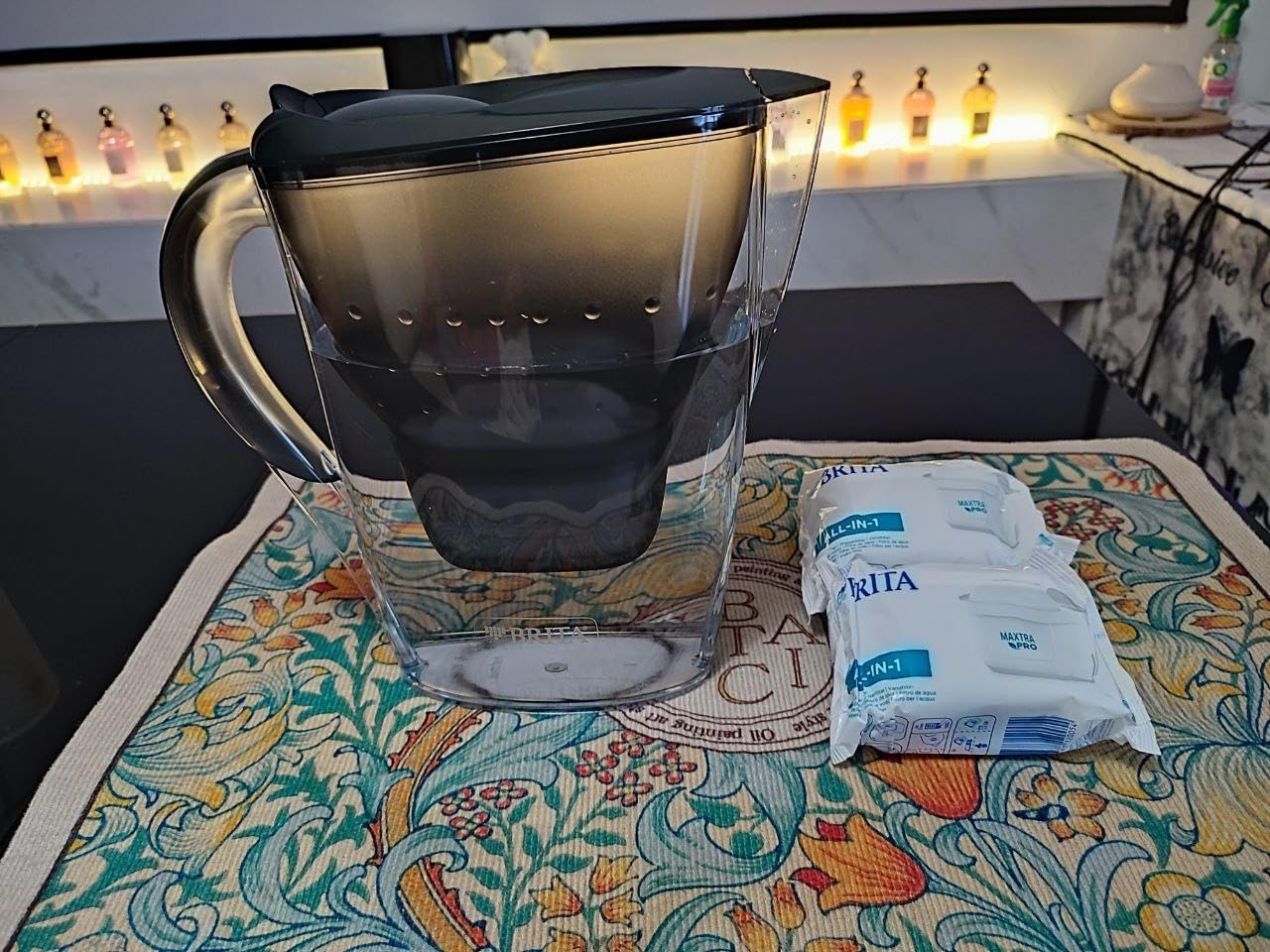 BRITA Marella Tischwasserfilter + 3x MAXTRA Pure Performance
