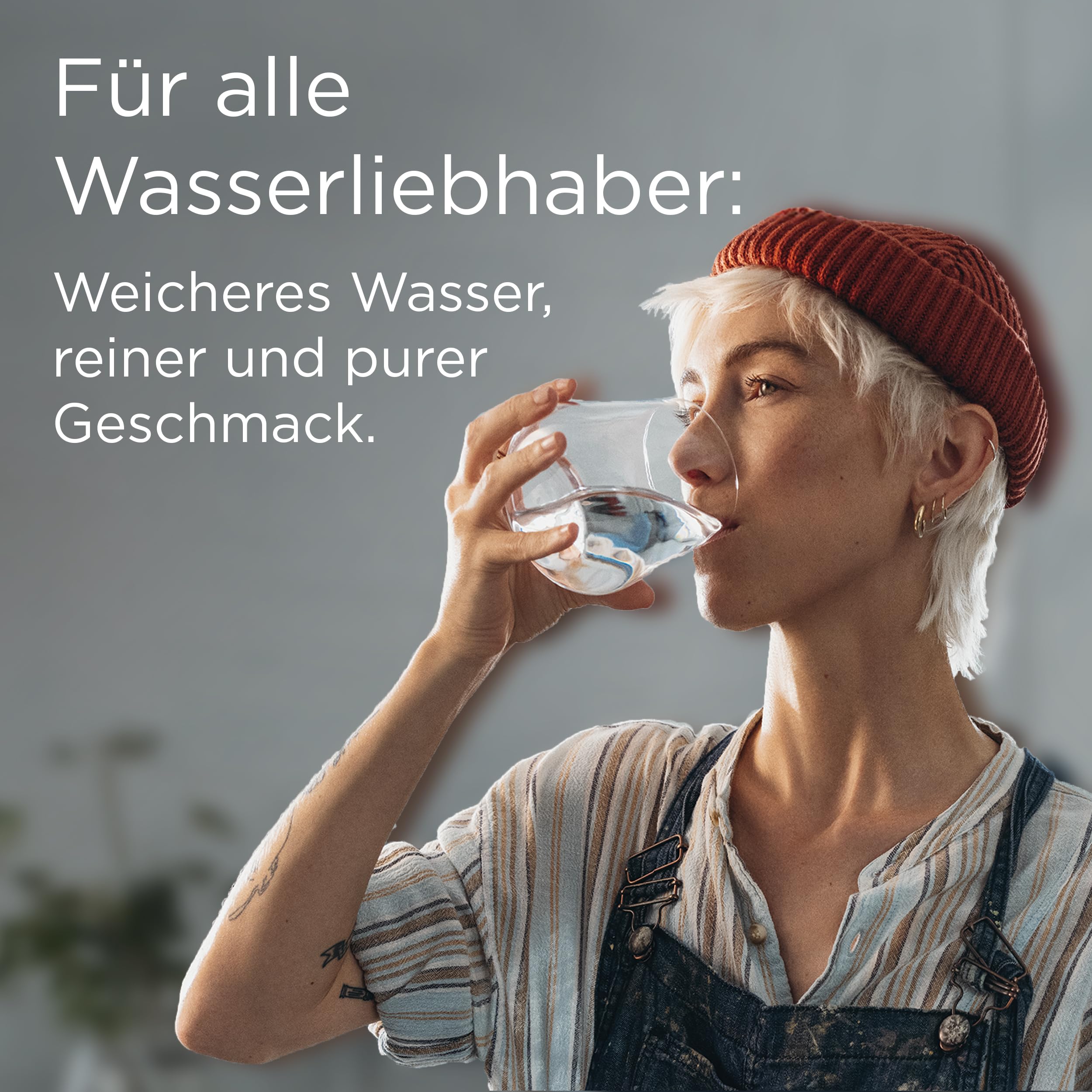 Brita Marella Tischwasserfilter-Kanne mit 1x Pure Performance Chlor-Filter