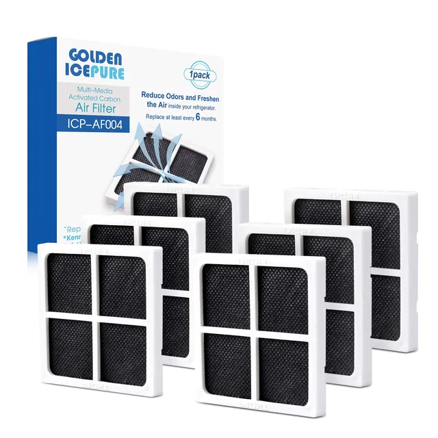 Golden IcePure LT120F Kühlschrank-Luftfilter 6er Pack Aktivkohle