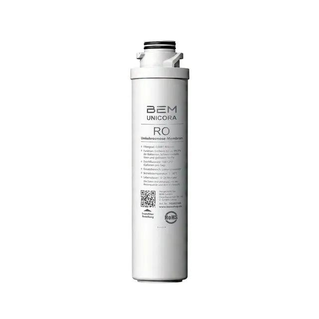 BEM Unicora RO Ersatzfilter Nr.1 Umkehrosmose 100 GPD