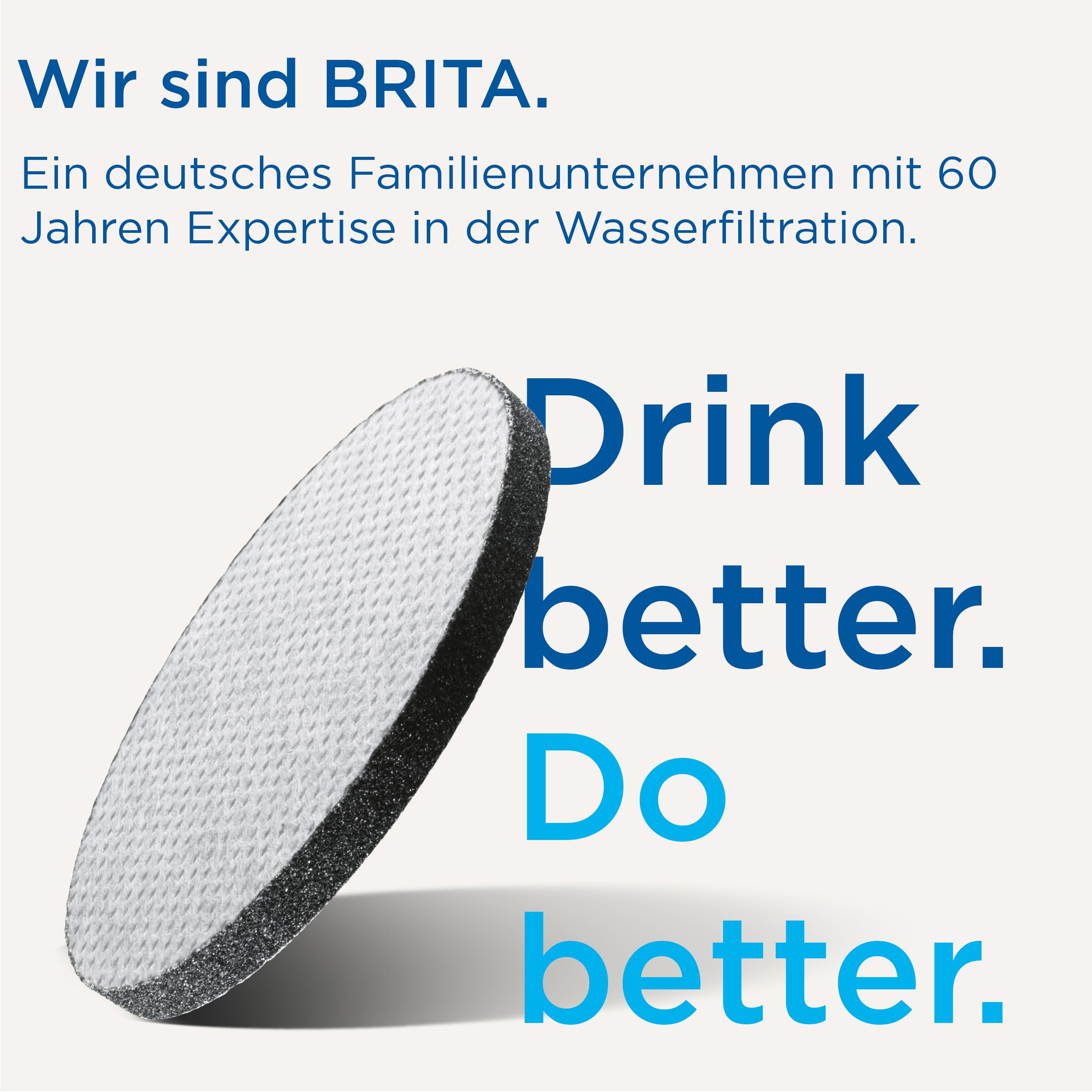 BRITA MicroDisc Ersatzfilter Wasserfilter-Flaschen 3er Pack