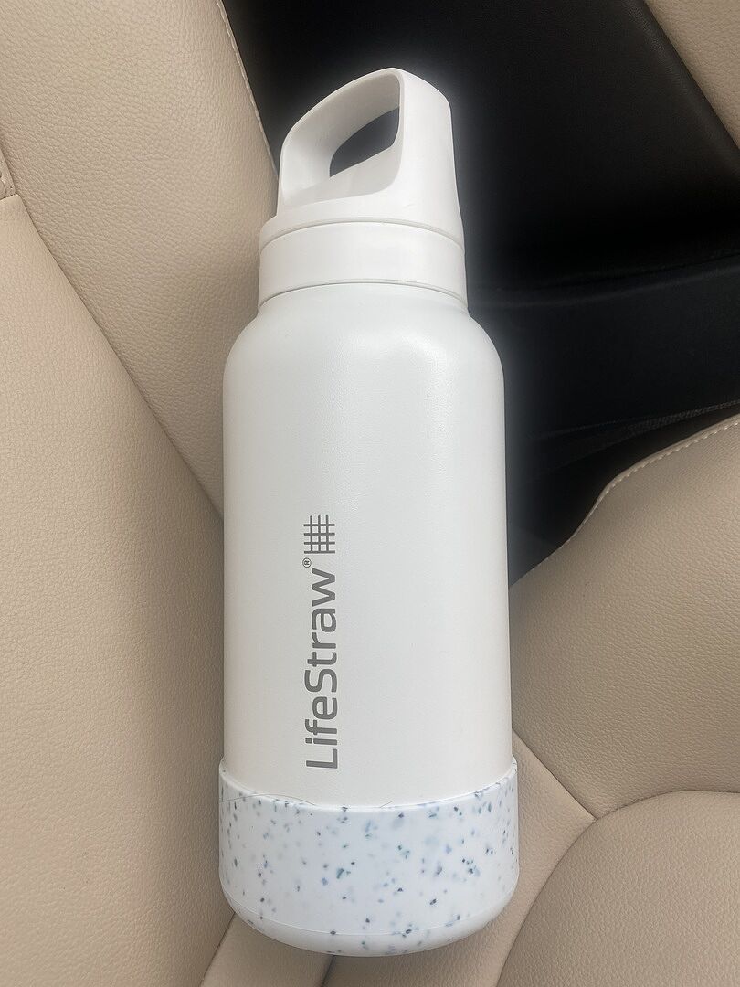 LifeStraw Go Series Silikonboden Trinkflaschenhülle 1L rutschfest
