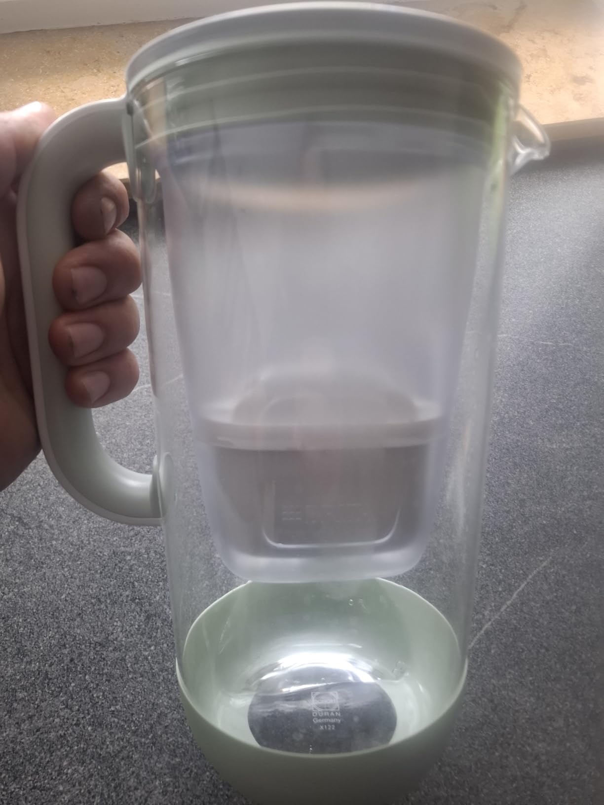 BRITA Glas Filterkanne Limited Edition 1x Maxtra Pro Borosilikatglas