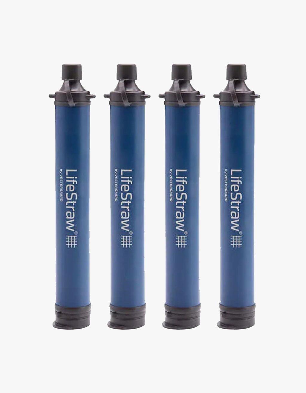 LifeStraw Personal Wasserfilter Navy 4er Pack Strohhalm