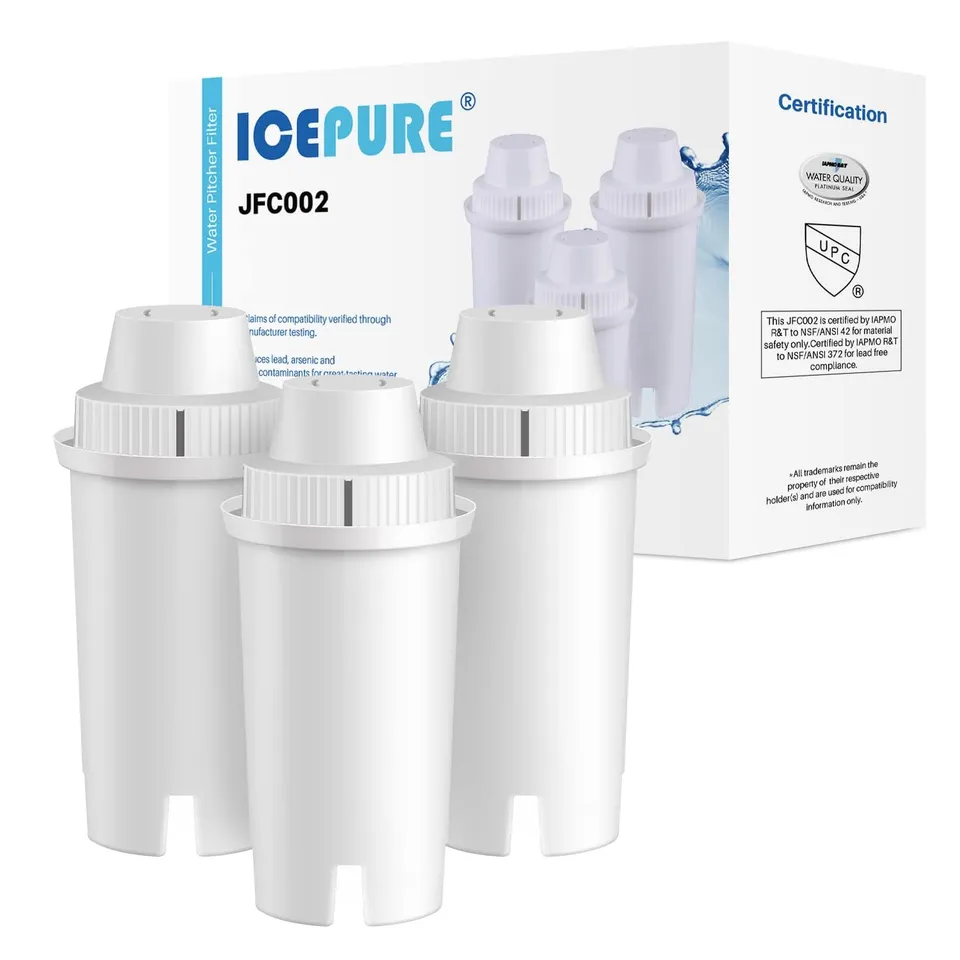 Golden IcePure Water Filter Pitchers OB03 3er Pack Brita