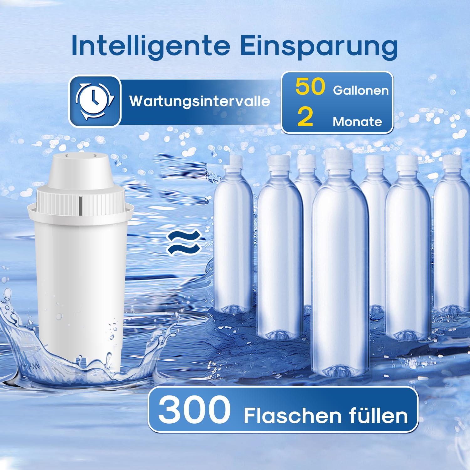 Golden IcePure Water Filter Pitchers OB03 3er Pack Brita