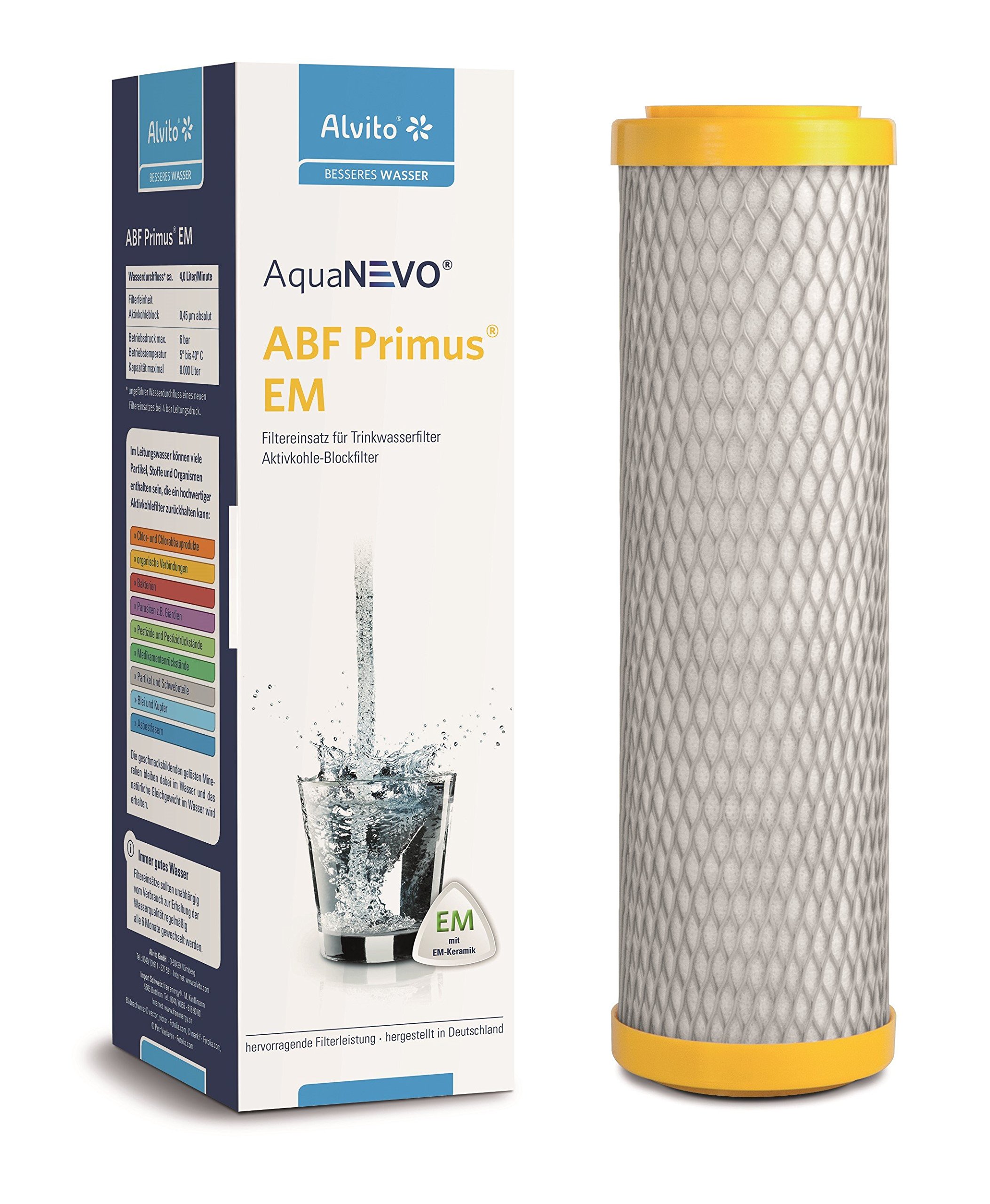 Alvito ABF Primus EM Aktivkohlefilter 0,45µm 8000L