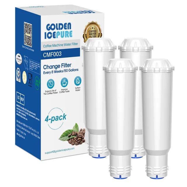Golden IcePure Coffee Wasserfilter Krups F088 4 Stück Anti-Kalk