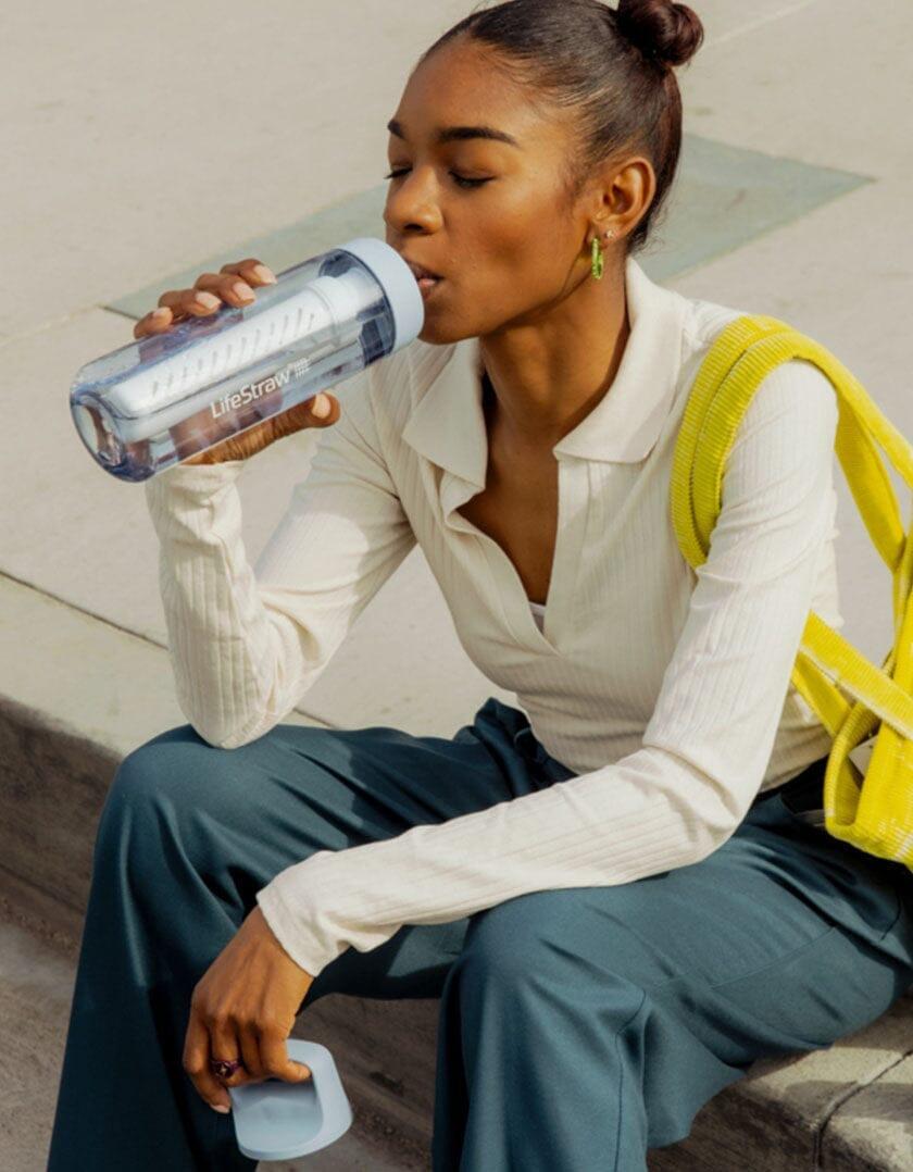 LifeStraw Go Series Starter Pack 6 Monate Filterflasche 1L