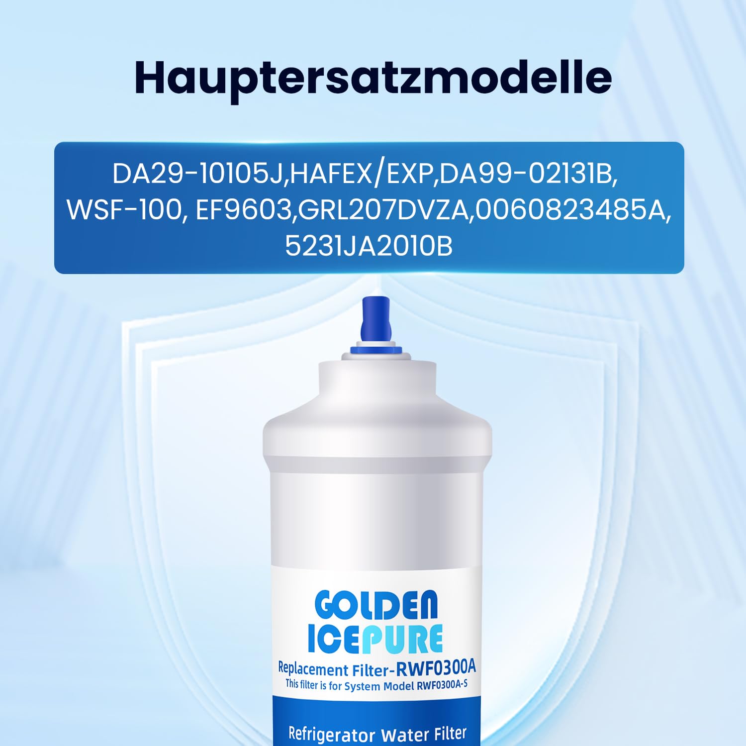 Golden IcePure Kühlschrank-Wasserfilter DA29-10105J 3er Pack